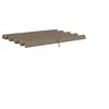 Image de Toile de rechange pour pergola rétractable 3 x 2,15 m polyester haute densité 180 g/m² anti-UV30+ taupe