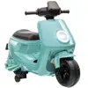 Image de Scooter électrique enfant - moto enfant 6V 25W 2 vitesses 1,5-3 Km/h - effets sonores lumineux - vert
