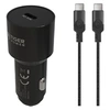 Image de Pack Chargeur Voiture avec USB-C vers USB-C Charge Rapide 30 W Noir