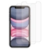 Image de Pack 2 Verre Trempé pour iPhone 11/XR Plat Anti-rayures Transparent