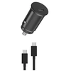 Image de Pack Chargeur Voiture 20W PD avec USB-C/USB-C Ultra Rapide Noir