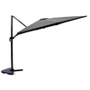 Image de Parasol gris déporté rectangle 3 x 4 m CESARE