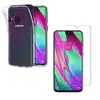 Image de Coque pour Samsung Galaxy A40 + Verre Trempé Integral Transparent Film Protection Ecran []