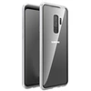 Image de Coque pour Samsung Galaxy S9 - Coque Magnétique Argent Housse Etui 360 Intégral Full Protection Métal Film Vitre Arriere Ultra Résistant