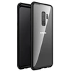 Image de Coque pour Samsung Galaxy S9 - Coque Magnétique Noir Housse Etui 360 Intégral Full Protection Métal Film Vitre Arriere Ultra Résistant