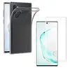 Image de Coque pour Samsung Galaxy NOTE 10 + Verre Trempe - Protection Silicone Souple Ultra Mince Film Intégral Vitre Protection Ecran []