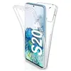 Image de Coque pour Samsung Galaxy S20 PLUS - TPU Silicone Intégrale Transparent Deux Parties Avant Arrière Emboitable
