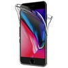 Image de Coque pour iPhone SE 2020 / iPhone SE 2022 - Protection Gel TPU Silicone Intégrale Transparent Deux Parties Avant Arrière Emboitable