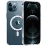 Image de Coque pour iPhone 12 PRO (6,1) - Silicone Transparent avec Cercle magnétique intégré
