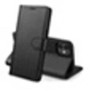 Image de Coque pour iPhone 11 - Portefeuille Noir Rabat Clapet Aimanté Rangement Cartes []
