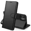 Image de Coque pour iPhone 12 / 12 PRO (6,1) - Portefeuille Noir Rabat Clapet Aimanté Rangement Cartes []