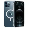 Image de Coque pour iPhone 13 PRO (6,1) - Silicone Transparent avec Cercle magnétique intégré