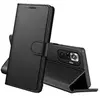 Image de Coque pour Xiaomi REDMI NOTE 10 PRO - Portefeuille Noir Rabat Clapet Aimanté Rangement Cartes