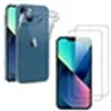 Image de Coque pour iPhone 14 PLUS et 2 Verres Trempé Film Protection Ecran