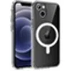 Image de Coque pour iPhone 14 PLUS - Silicone Transparent avec Cercle magnétique intégré
