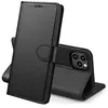 Image de Coque pour iPhone 14 PRO - Portefeuille Noir Rabat Clapet Aimanté Rangement Cartes