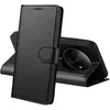 Image de Coque pour Xiaomi Redmi A3 - Portefeuille Noir Rabat Clapet Aimanté Rangement Cartes