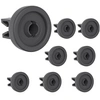 Image de Roues de lave-vaisselle universelles pour panier supérieur [Lot 8] Pièces de rechange compatible avec AEG Candy Electrolux Faure Ikea