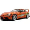 Image de 1/18 Voiture Toyota Gr Supra Tribute Orange 2024