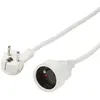 Image de Rallonge sans interrupteur 1 module 16A Diall blanche 3m