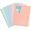 Image de Lot de 5 cahiers - 24x32(cm) - Grands carreaux - 96 pages - couverture en polypro - sans spirale - - Koverbook