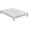 Image de Sommier Bultex confort ferme 14 cm + pieds 140x200