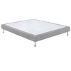 Image de Sommier tapissier gris confort médium 3 zones 140x190