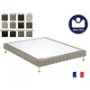 Image de Sommier déco confort médium morphologique 3 zones 160x200