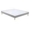 Image de Sommier Bultex Vigoroso gris confort ferme + pieds 80x190