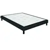 Image de Sommier confort ferme chiné gris 15 cm NATURE 140x190