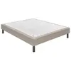 Image de Sommier Nature confort médium 18 cm - Epeda chiné naturel 140x200