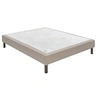 Image de Sommier Nature confort médium 18 cm - Epeda chiné naturel 2x80x200