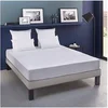 Image de Protège matelas coton doux - bonnet extensible 20 à 30 cm 90x190