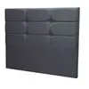 Image de Tête de lit déco Cozy chiné anthracite 170 -