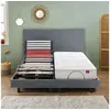 Image de Sommier de relaxation Horizon EPEDA 2 x 80 x 200 cm Gris