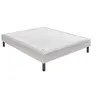 Image de Sommier Nature confort médium 18 cm - gris souris 120x190