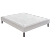 Image de Sommier Nature confort médium 18 cm - gris souris 2x100x200
