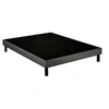 Image de Sommier déco tapissier Unic gris - 160x190