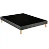 Image de Sommier déco tapissier Unic gris - 140x190