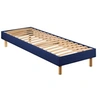 Image de Sommier en kit déco bleu nuit - 90x190