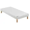 Image de Sommier tapissier à lattes recouvertes Power - 2x80x200