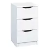 Image de Chiffonnier 3 Tiroirs Coloris Blanc - JENNY BLANC -