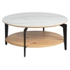 Image de Table Basse Ronde Métal et Céramique - TASHA -