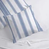 Image de 3S. x Collection Taie d'oreiller coton - MARKUS - Bleu/blanc 85 x 185 cm