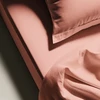 Image de 3S. x Tertio Drap plat Coton - Rose - Blush 240 x 300 cm