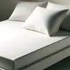 Image de 3S. x Tertio Drap-housse polycoton - Blanc 180 x 200 cm
