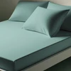 Image de 3S. x Tertio Drap-housse coton - Vert - Tilleul 180 x 200 cm
