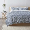 Image de 3S. x Collection Housse de couette en coton - MISTRY - Bleu 140 x 200 cm