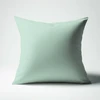 Image de 3S. x Tertio Taie d'oreiller ou taie de traversin coton - Vert - Céladon 50 x 70 cm avec volant