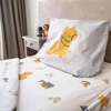 Image de 3S. x Collection Drap-housse coton LAMA - Gris clair 140 x 190 cm
